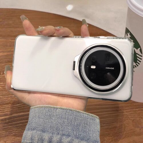 【冰晶系列】一体镜头翻盖支架
