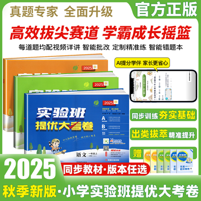 团购优惠】25春实验班提优大考卷