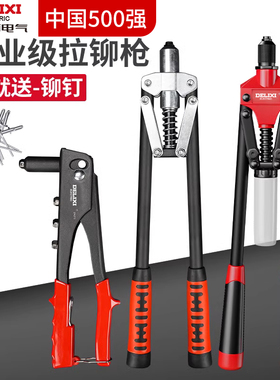 德力西铆钉枪家用工业级省力钉枪专业手动抽钉枪抽芯卯钉枪拉铆枪