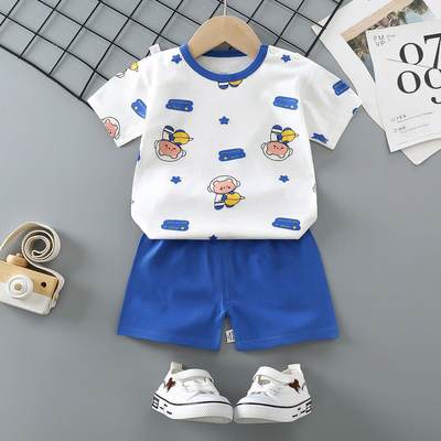 kids boys girls t shirt children suit clothing baby clothes