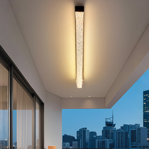 阳台灯防雨防虫耐高温玻璃吸顶灯