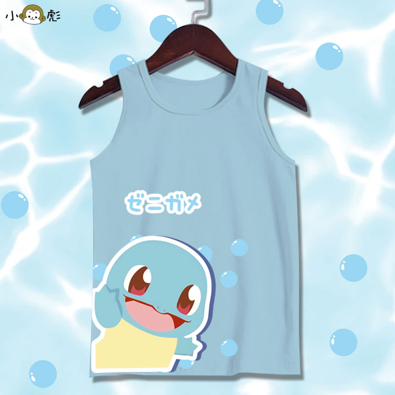 杰尼龟皮卡丘可达精灵背心