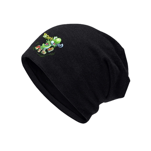 超级马里奥耀西新耀西岛游戏包头帽子男女儿童装学生保暖套头棉帽