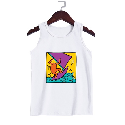 联名凯斯哈林波普艺术背心