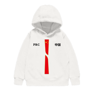 爱国大国崛起中国制造CHINA中国连帽卫衣男女儿童装学生外套帽衫