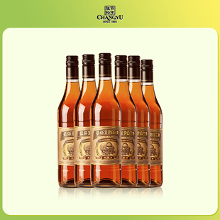 6瓶 500ml 整箱白兰地洋酒调酒 38.5度 张裕三星金奖白兰地