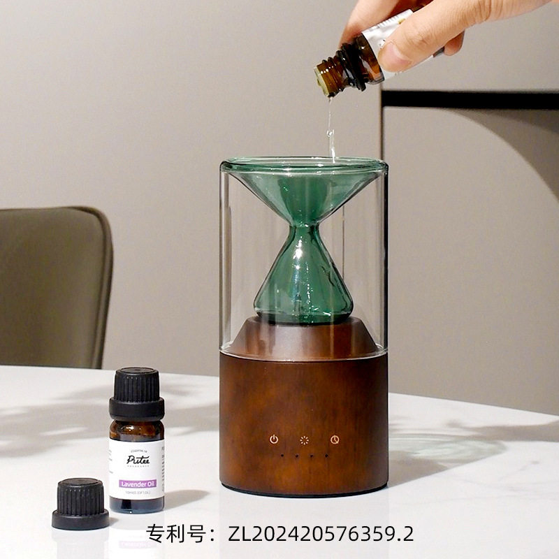 朴特纯木精油香薰机冷香仪雾化扩香机器家用室内无水复古香疗