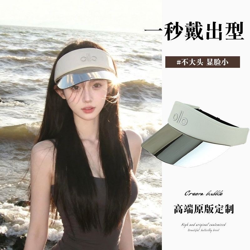美式空顶帽夏季帽子女款2026新款防晒帽遮阳帽户外运动跑步太阳帽图片