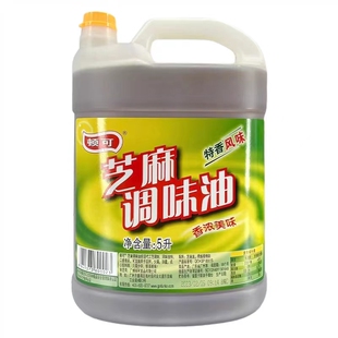 顿可芝麻调味油商用5L桶装特香风味四川重庆火锅店餐饮装冒菜凉拌