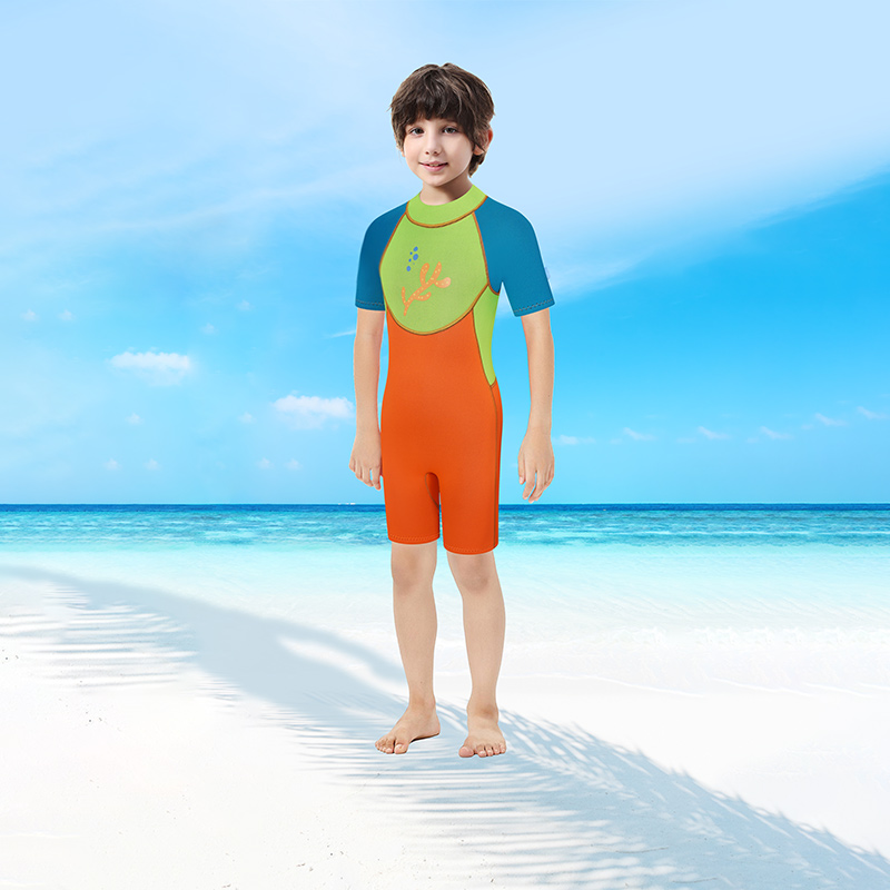 加厚儿童潜水服连体潜水衣