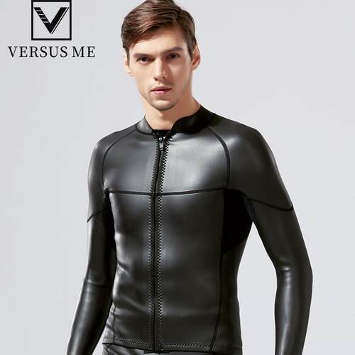 2mm3mm超酷潜水服套装男款冲浪服