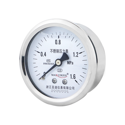 yn60zbf轴向2分耐震型压力表