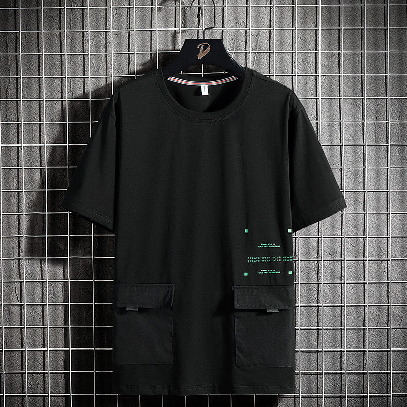 M-8XL 夏季超大码胖子休闲宽松短袖T恤上衣男  TX206-P32 大码图片