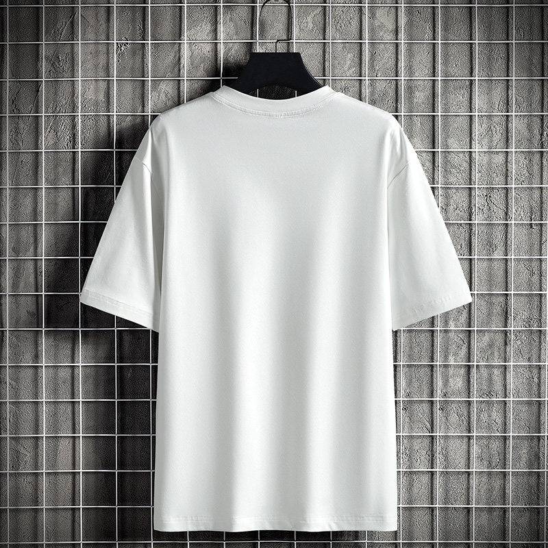 M-8XL超大码平铺纯棉短袖T恤潮男胖子半袖上衣TX206-P32大码,男装T恤,星座209