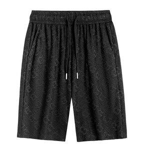 夏季大码M-8XL胖子肥佬冰丝运动五分裤短裤男 K5337-P30  大码图片