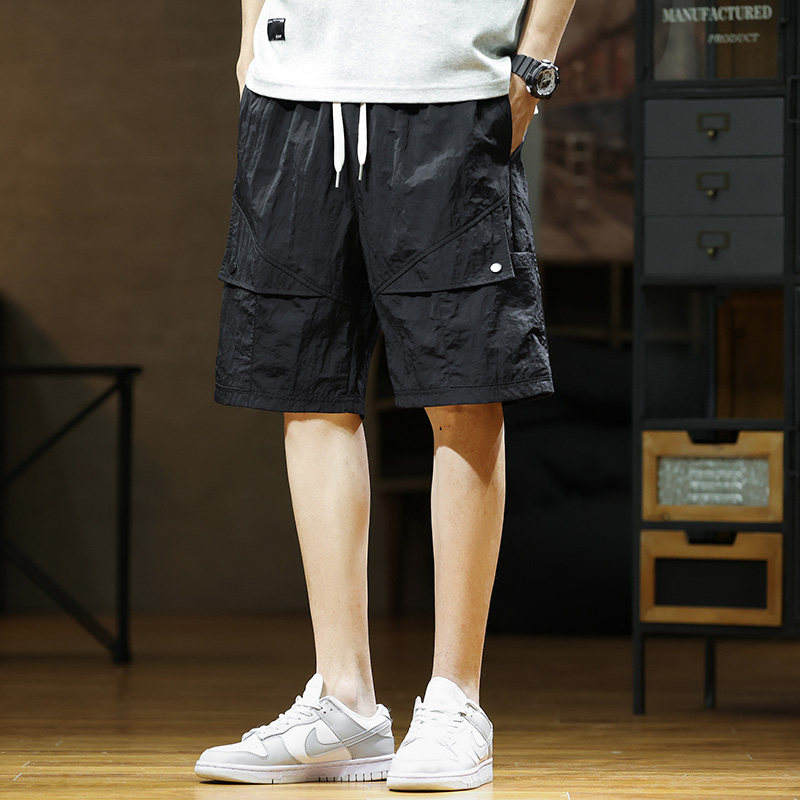 大码胖男生M-8XL休闲宽松短裤时尚运动五分裤男K333-P32控59,男装牛仔裤,星座209