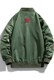 秋冬M-8XL日系男士棒球领休闲大码夹克飞行服外套上衣JK8278-P70，男装夹克，星座209