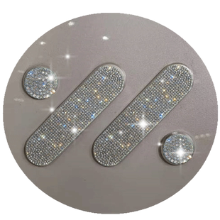 适用于镶钻智己L7L6LS6LS7车标水钻方向盘水晶钻改装饰车贴钻石