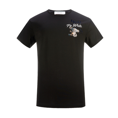 PLEIK PHOLPPE/普莱克翡丽2024夏季新款时尚印花休闲潮流短袖t恤