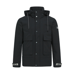 潮流高端黑色羽绒服 带帽时尚 PP轻奢潮牌pleikpholppe冬季 新款