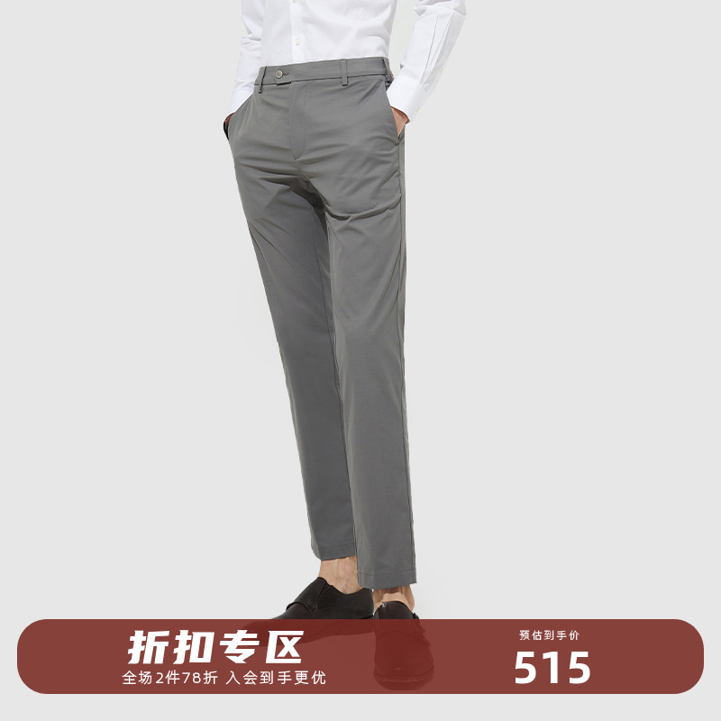 TOMBOLINI休闲裤子春夏灰色男潮