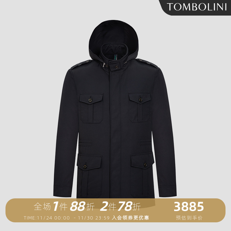 意大利进口面料风衣外套