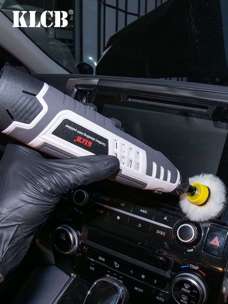 KLCB苛力充电式抛光机小型手持12V汽车美容画痕修覆迷你电动打磨