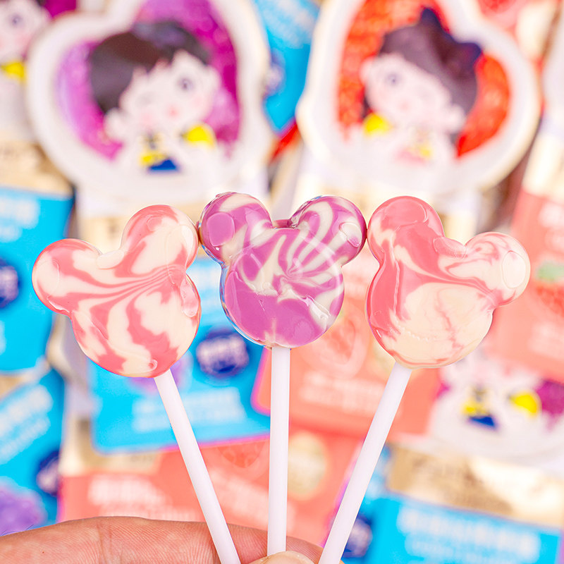 夏目友人儿童可爱棒棒糖网红卡通创意订婚庆喜糖结婚糖果成品休闲
