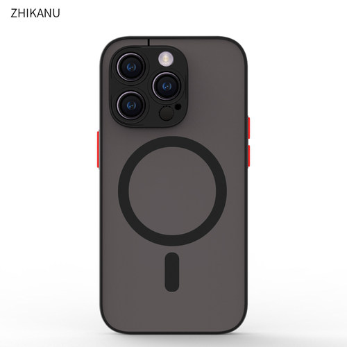 适用于苹果17肤感磁吸手机壳