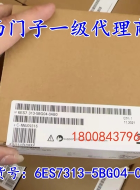6ES7313-5BF04-0AB0/6ES7313-5BG04-0AB0西门子原装CPU313C模块