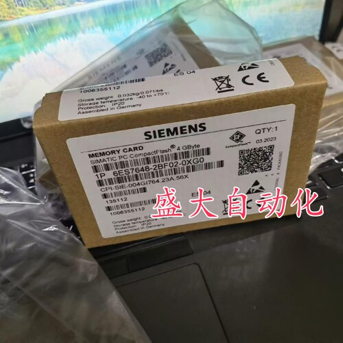 西门子6ES7648-2BF02-0XG0内存卡