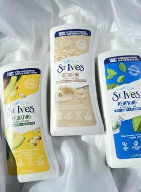 平价好用！ 圣艾芙St ives保湿滋润身体乳燕麦乳木果玫瑰坚果绿茶