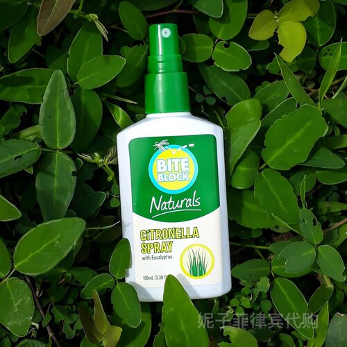 方便好用！菲律宾BITEBLOCK防蚊香茅喷雾桉树成分100ML清爽不黏腻
