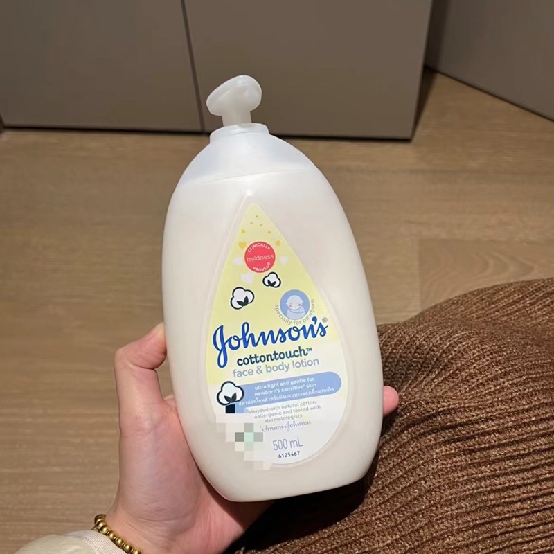 干净到冒充baby体香！港版强生水感润肤露甜睡身体乳滋润保湿补水