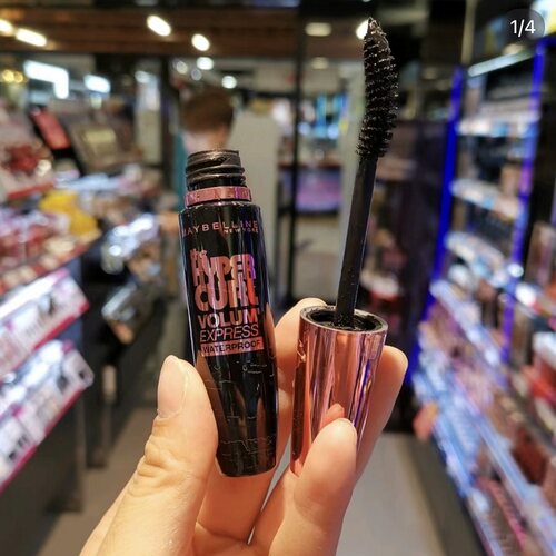 保税！泰国粉胖子黄胖子美宝莲睫毛膏浓密卷翘自然防水