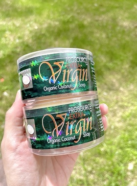 超好用！菲律宾PROSOURCE椰子皂Virgin椰子芦荟皂温和清洁身体皂
