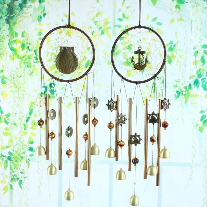 门帘风铃挂饰室内门牌风铃女孩卧室风铃日系治愈小挂件捕梦网铃铛
