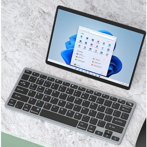 蓝牙键盘适用Surface Pro11/10/9/8/7/6/5/4无线键盘微软电脑Go3/4键鼠套装充电轻薄便携静音蓝牙无线键盘