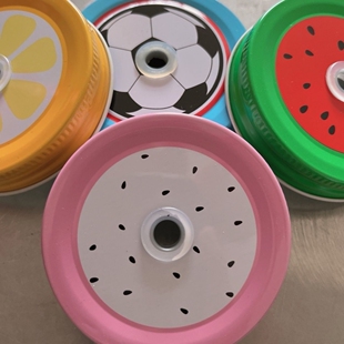 创意外翻边70马口铁盖子公鸡杯盖子梅森杯盖子 两用盖 把子杯盖子