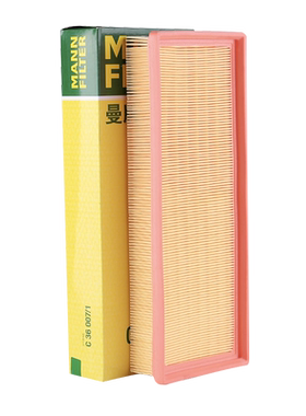 曼牌空气滤芯C36007/1适用标致3008 308 408空气滤清器滤芯格