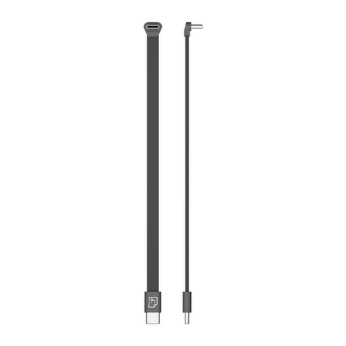 Paper_Tracker定制扁线 USB-C L型PD快充线 眼追面捕拓展坞连接线