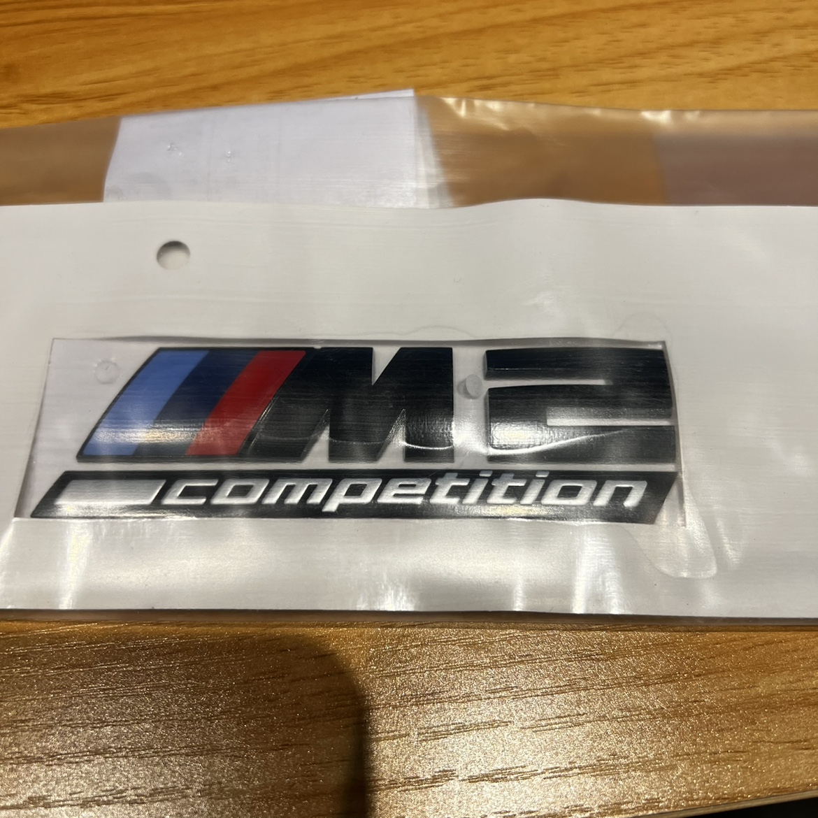 宝马原厂黑色字标尾标后备箱标车标M2competition跑车BMW个性标志