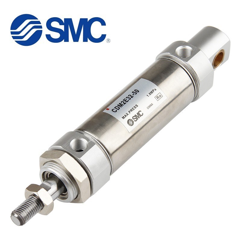 SMC迷你气缸CM2E/CDM2E32-25-50-75-100-150-200-250-300-400-500