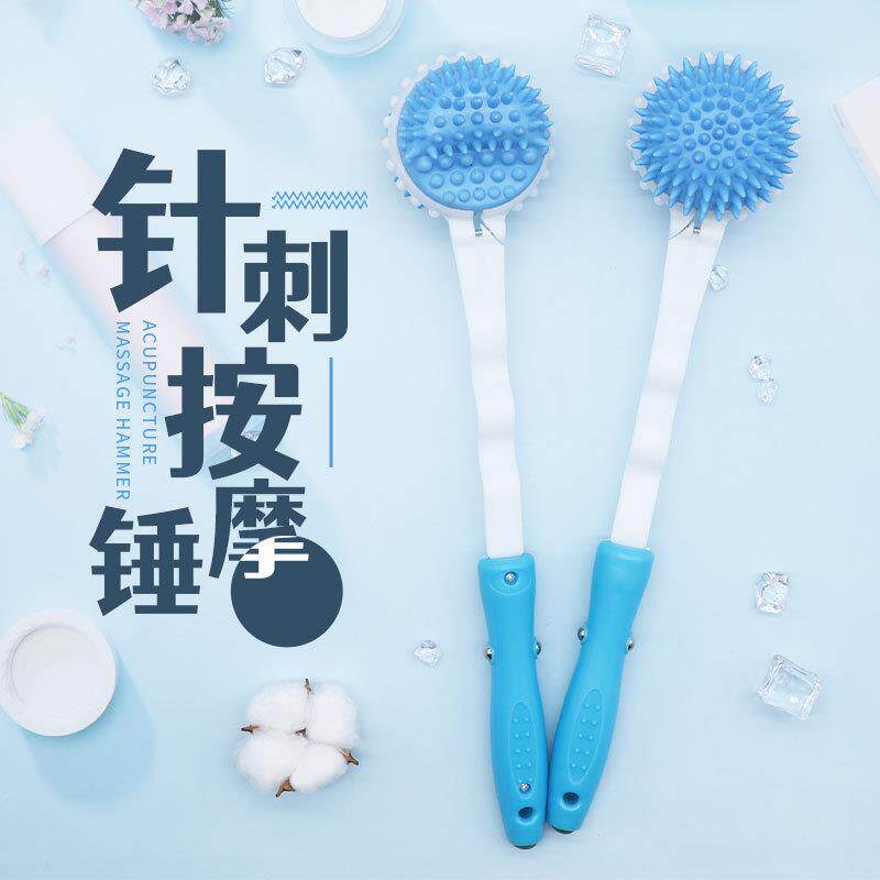 刺头敲打捶 按摩拍打棒双面刺头手动按摩锤穴位敲背锤
