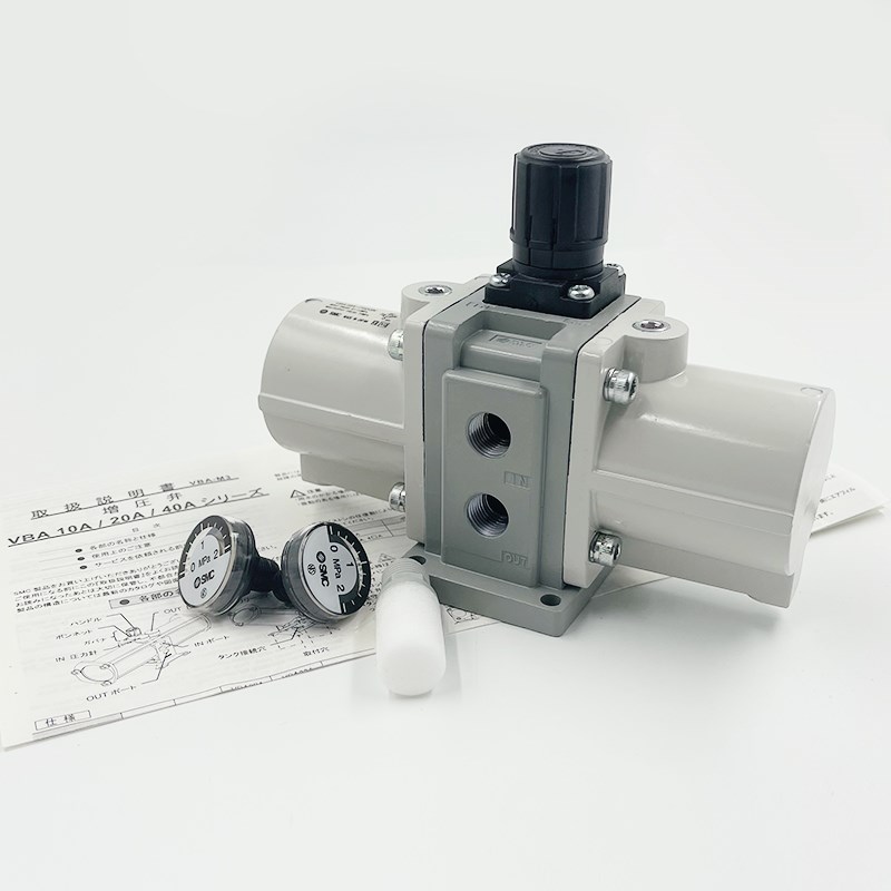 SMC气动增压阀VBA10A-02气动增压泵vba20a-03gnvba10a-02gn