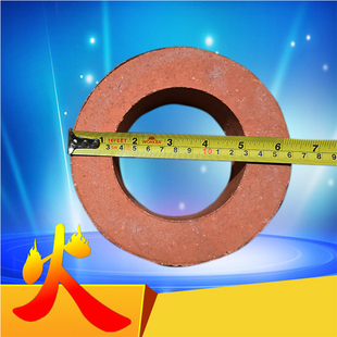 商用炉砖圈圆形炉砖炉芯耐火泥圈炉头耐火圈炉灶砖呤炉圈炉头配件