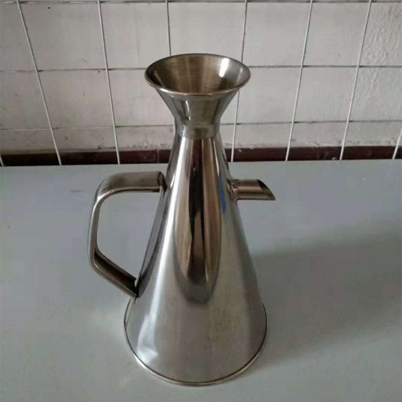 矿浆浓度壶不锈钢矿浆喇叭式浓度壶取样壶密度壶250ml500ml1000ml