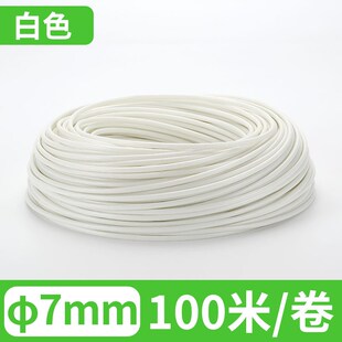 彩色自熄管高温套管纤维套管带胶套管矽质管2.5KV200度2500V纤维