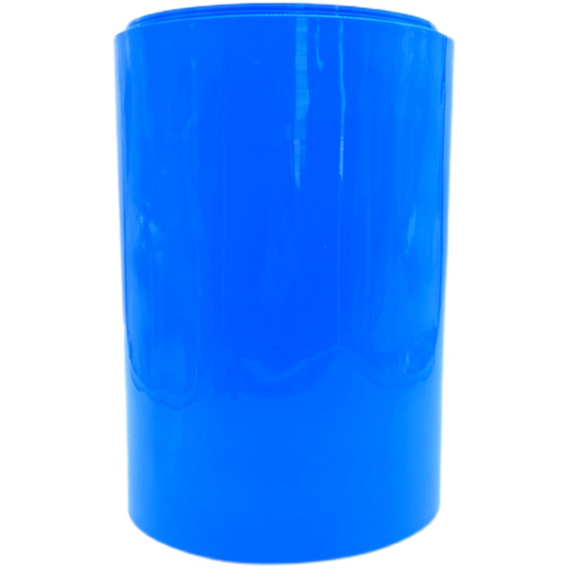 PVC热缩管锂电池组保护热缩膜蓝色黑色PVC热缩膜阻燃塑料绝缘套管