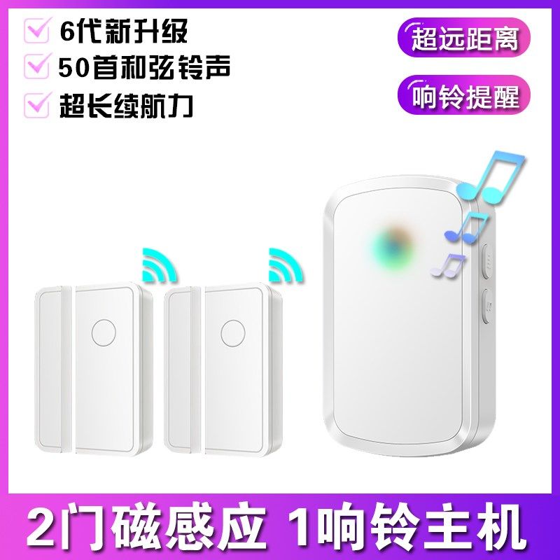 冰箱开门提醒器冰柜超市感应器门铃进门语音警报器防贼防盗报警器,纺织面料/辅料/配套,其他纺织机械,淘宝优惠券,粉丝福利购,淘宝优惠卷